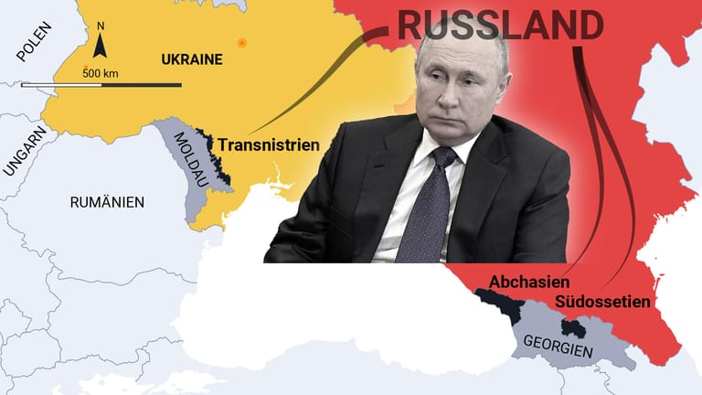 Wladimir Putin: Könnte er auch noch in anderen Ländern angreifen?