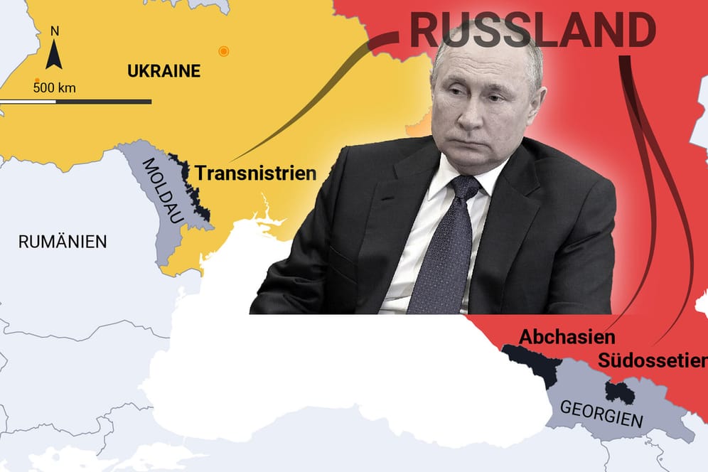 Wladimir Putin: Könnte er auch noch in anderen Ländern angreifen?