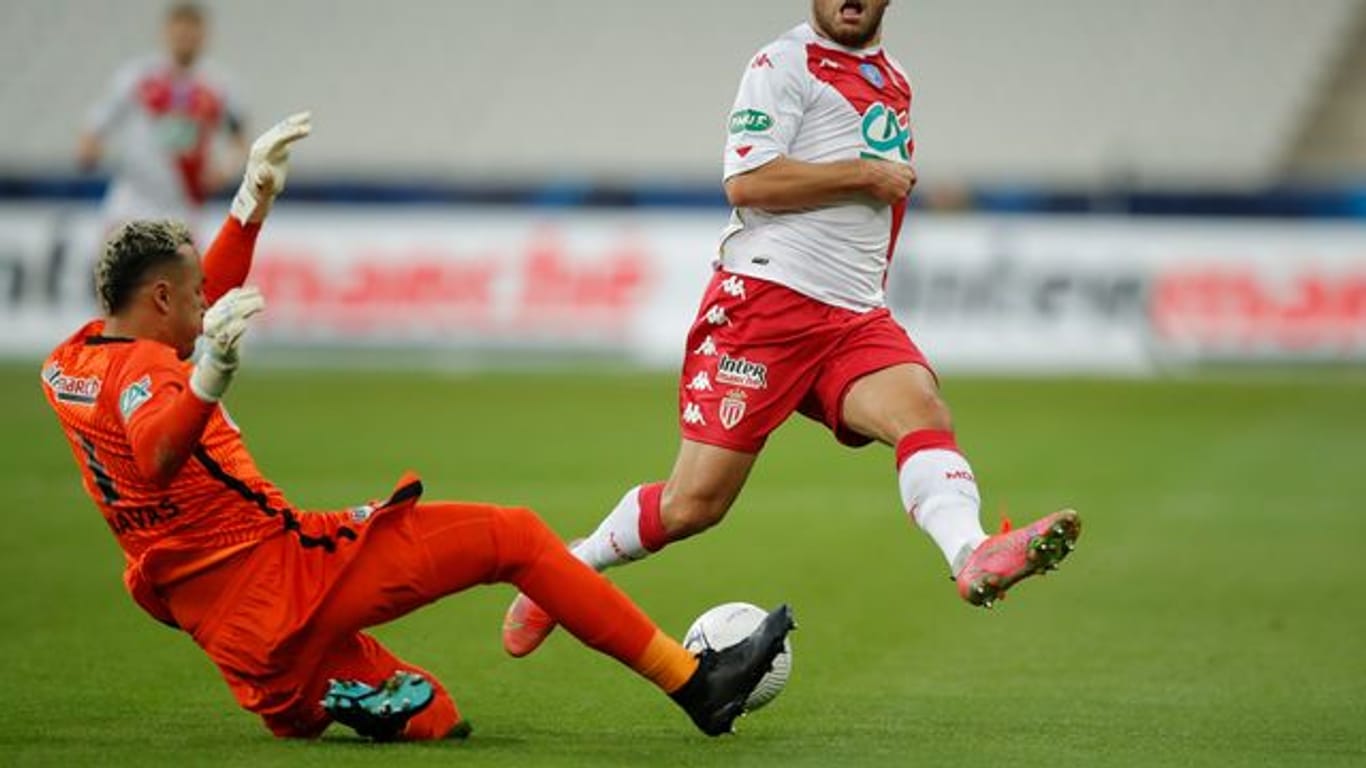 Ohne Sieg gegen den FC Nantes verpasst Kevin Volland mit dem AS Monaco den Einzug ins französische Pokalfinale.