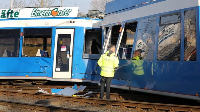 Straßenbahn-Unfall