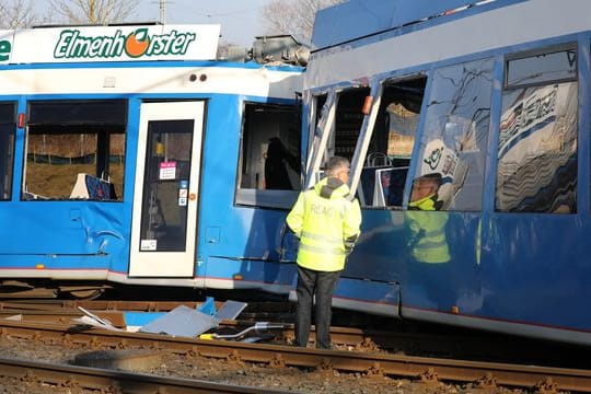 Straßenbahn-Unfall