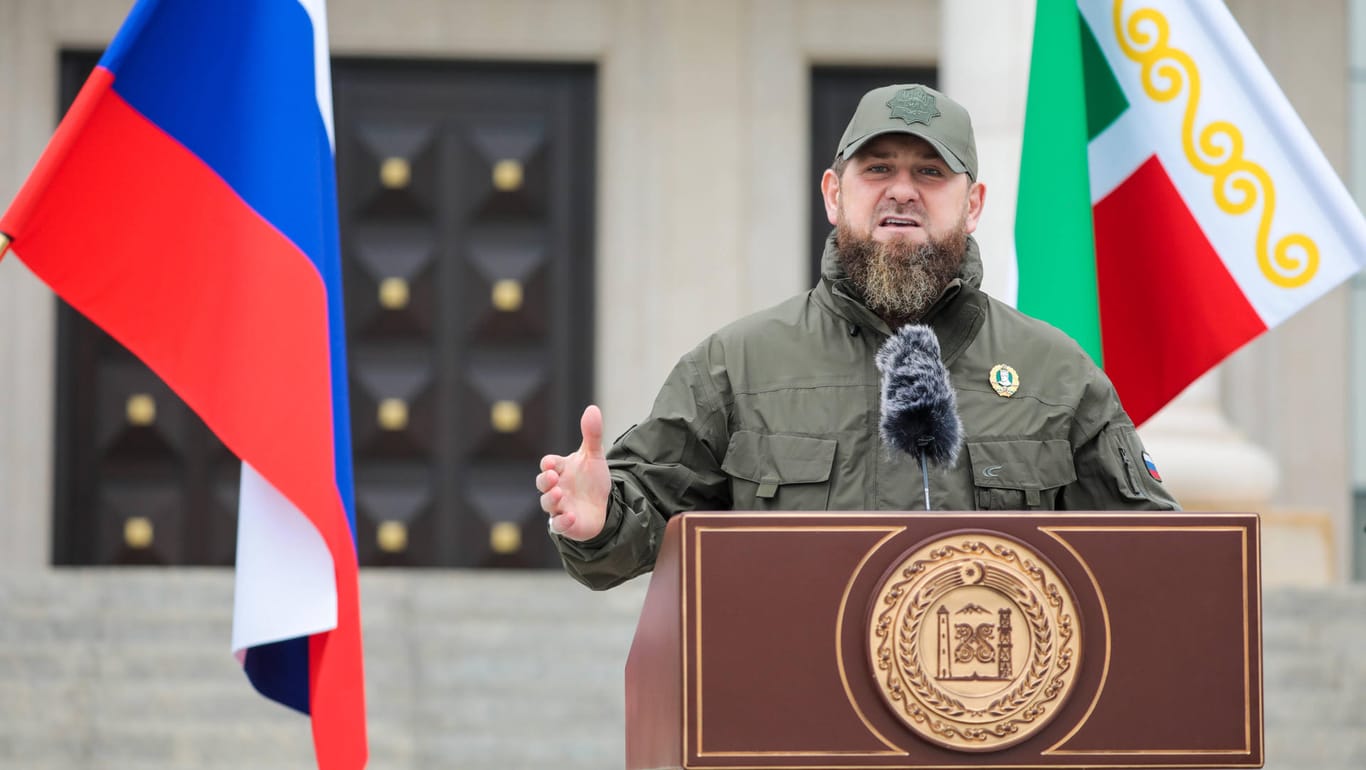 Der tschetschenische Diktator Ramsan Kadyrow: Im Auftrag seiner Regierung soll ein Russe einen Auftragsmord geplant haben.