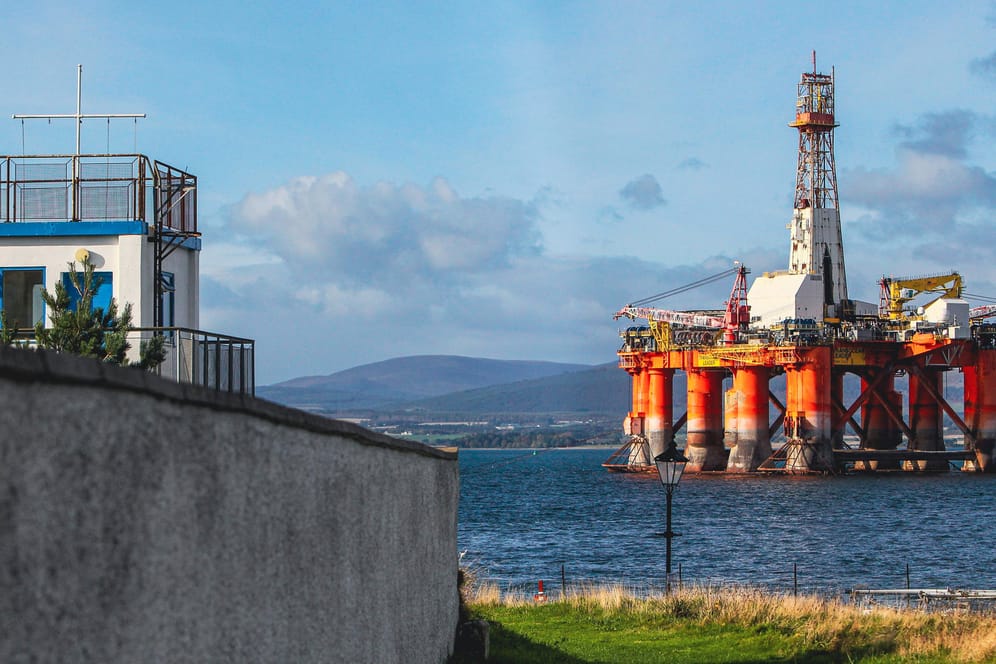 Ölplattform vor der schottischen Küste (Symbolbild): Die Ölpreise sind in den vergangenen Tagen deutlich gestiegen.