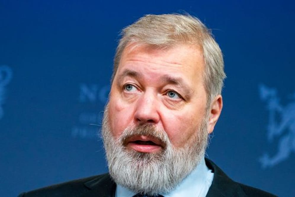 Friedensnobelpreisträger Dmitri Muratow ist Chefredakteur der Moskauer Zeitung "Nowaja Gaseta".