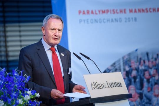 Der Präsident des Deutschen Behindertensportverbandes: Friedhelm Julius Beucher.