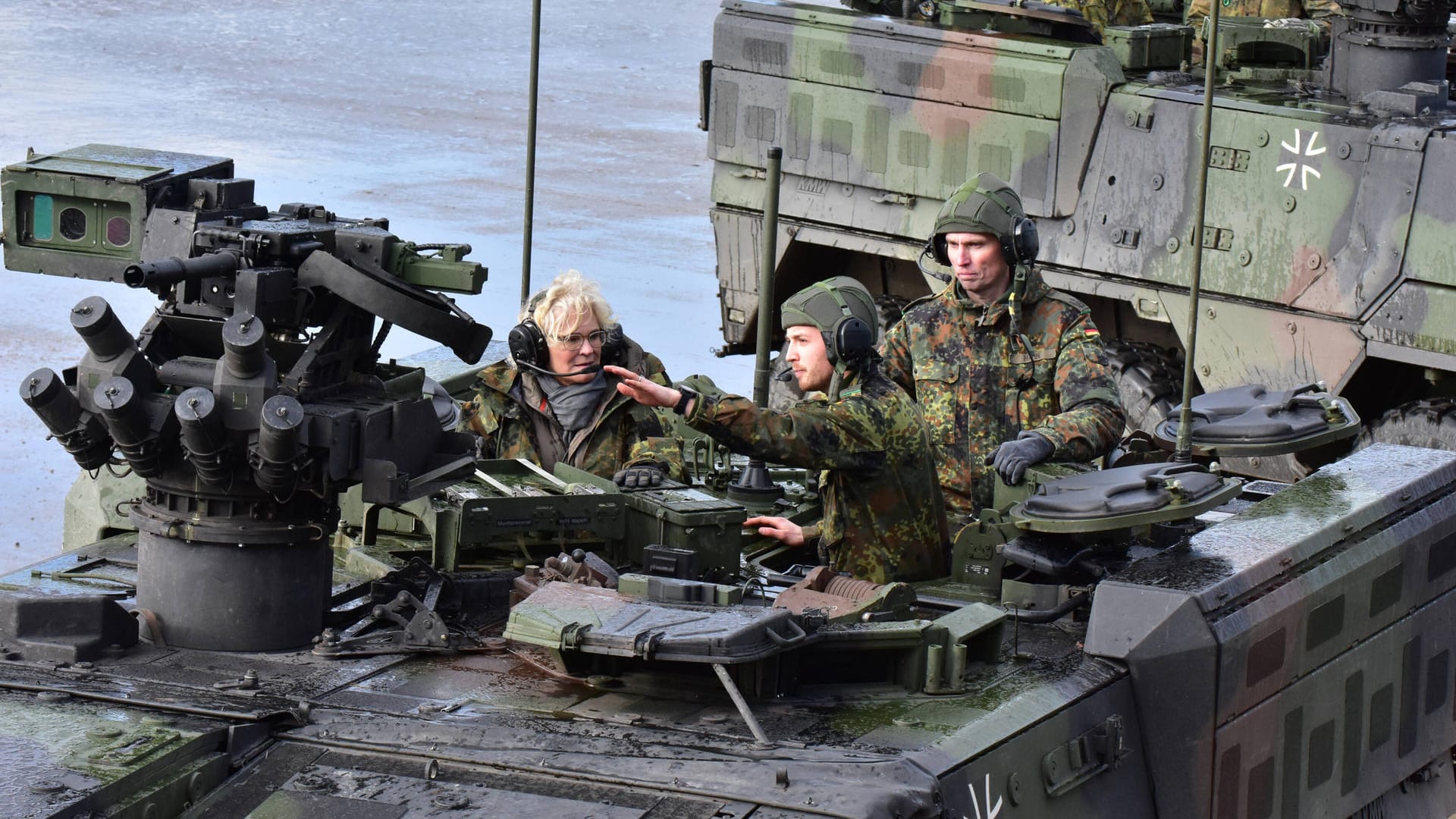 Wo geht's eigentlich lang?: Das war beim Antrittsbesuch von Verteidigungsministerin Christine Lambrecht beim Heer Anfang Februar noch unklar.