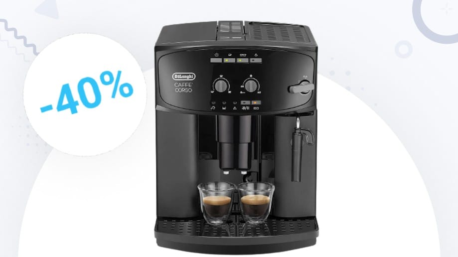 Für Genießer: Der Kaffeevollautomat von De'Longhi ist heute bei Lidl radikal reduziert.