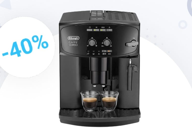 Für Genießer: Der Kaffeevollautomat von De'Longhi ist heute bei Lidl radikal reduziert.