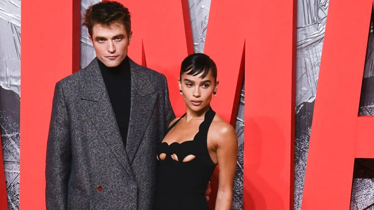 Robert Pattinson und Zoë Kravitz: Sie spielen in "The Batman" den dunklen Ritter und Catwoman.