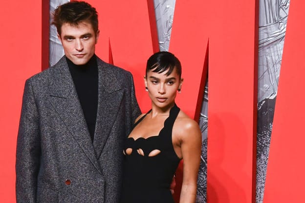 Robert Pattinson und Zoë Kravitz: Sie spielen in "The Batman" den dunklen Ritter und Catwoman.