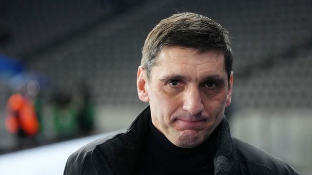 Hertha-Trainer Tayfun Korkut Hertha-Trainer Tayfun Korkut