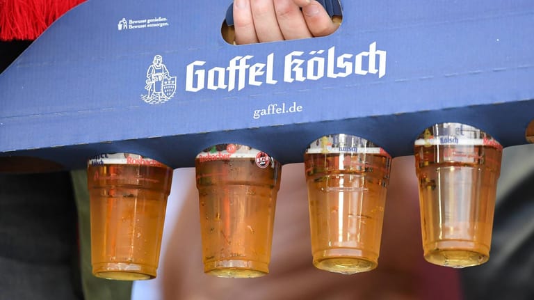 Gaffel-Ausschank im Kölner Rheinenergiestadion: Die Brauerei ist Sponsor des 1.FC Köln.