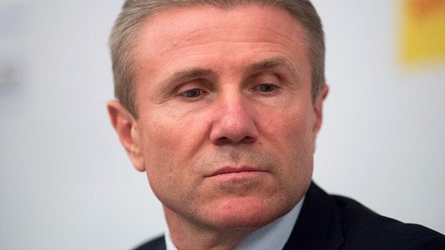 Der ehemalige Stabhochsprung-Weltrekordler und ukrainische NOK-Präsident Sergej Bubka.