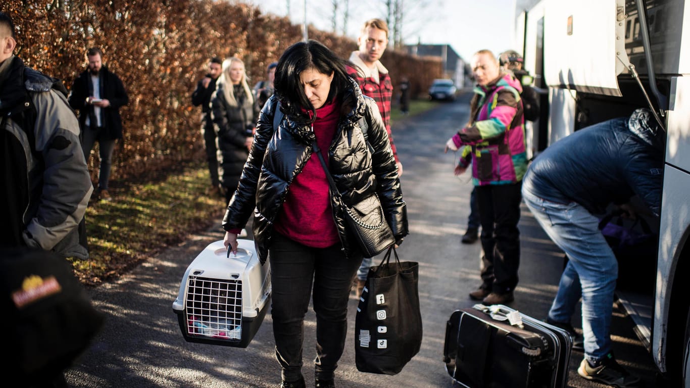 Menschen aus der Ukraine auf der Flucht: Sie sollen in der EU unkompliziert aufgenommen werden.