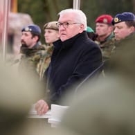 Eine schwierige Reise: Bundespräsident Frank-Walter Steinmeier in Litauen.