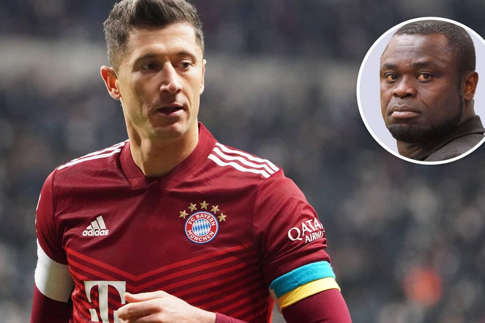 Robert Lewandowski: Der Bayern-Star lief am vergangenen Spieltag mit einer Binde in den Nationalfarben der Ukraine auf.