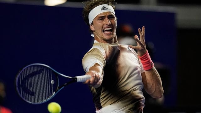 Trifft zum Auftakt der Davis-Cup-Partie in Brasilien auf Thiago Wild: Alexander Zverev in Aktion. Trifft zum Auftakt der Davis-Cup-Partie in Brasilien auf Thiago Wild: Alexander Zverev in Aktion.