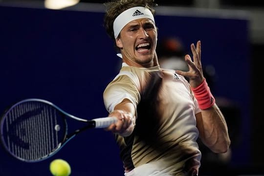 Trifft zum Auftakt der Davis-Cup-Partie in Brasilien auf Thiago Wild: Alexander Zverev in Aktion.