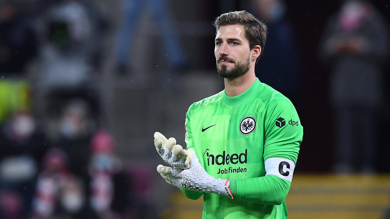 Kevin Trapp: Der DFB-Nationalkeeper wird mit Eintracht Frankfurt am Ostersonntag auf dem Platz stehen. Kevin Trapp: Der DFB-Nationalkeeper wird mit Eintracht Frankfurt am Ostersonntag auf dem Platz stehen.