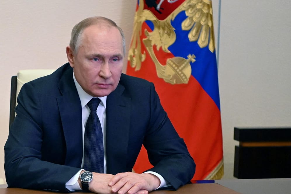 Wladimir Putin: Der russische Präsident hat sich in einer Fernsehansprache an sein Volk gewandt.