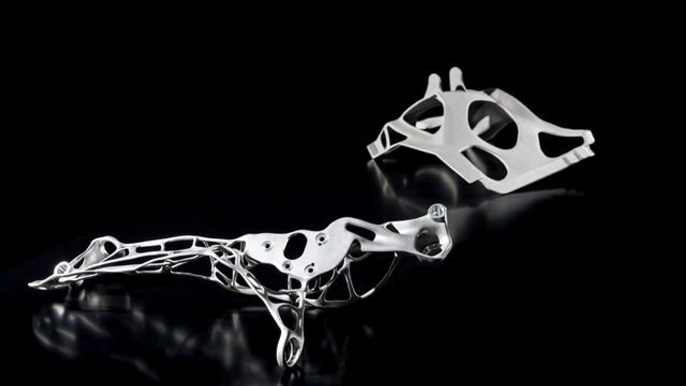 Bionische Bauteile: Nach dem Vorbild der Natur konstruieren Hersteller wie etwa Mercedes hier für die Studie EQXX Bauteile nach dem Vorbild der Natur.