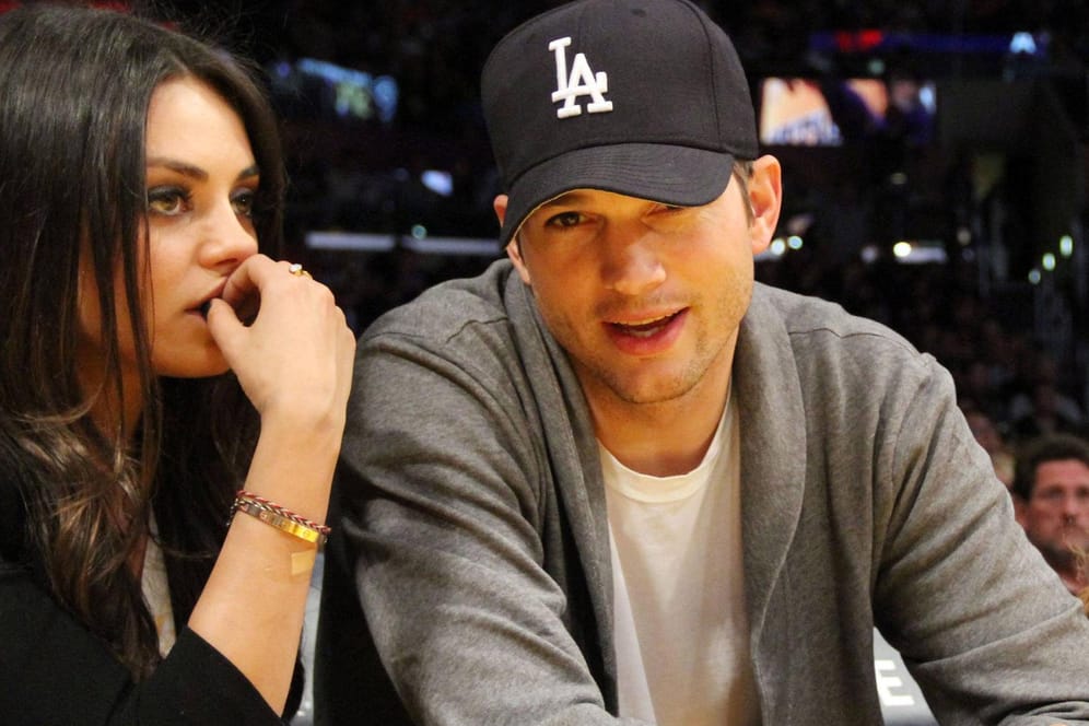 Mila Kunis und Ashton Kutcher: Das Hollywoodpaar sammelt Geld.