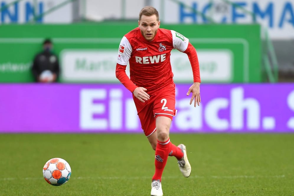 Benno Schmitz auf dem Platz: Der Spieler bleibt dem 1. FC Köln erhalten – unter anderem aufgrund des Wohlfühlfaktors, wie er sagt.