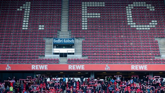 Blick auf die Tribünen des RheinEnergieStadions: Nicht alle Plätze bieten optimale Sicht.