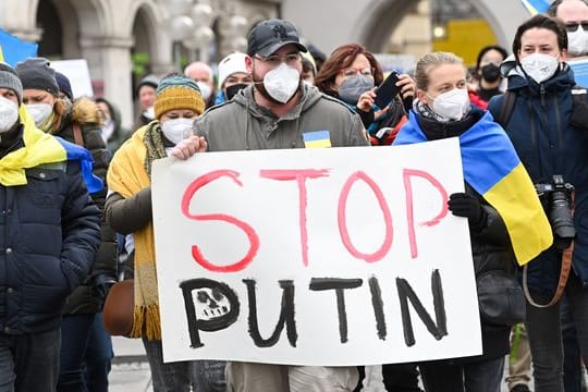 Ukraine-Konflikt - Demonstration