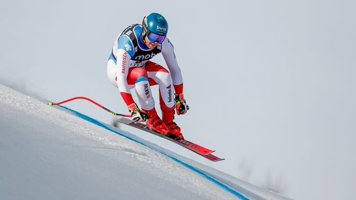 Der Skirennfahrer Niels Hintermann aus der Schweiz gewann zeitgleich mit dem Kanadier Cameron Alexander die Abfahrt in Kvitfjell.