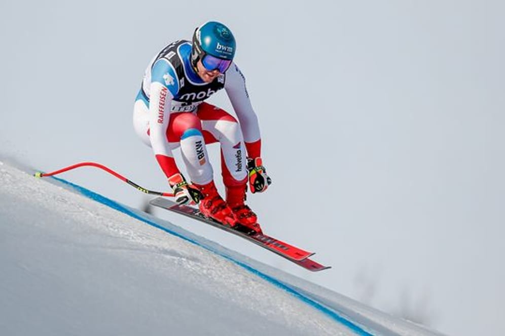 Der Skirennfahrer Niels Hintermann aus der Schweiz gewann zeitgleich mit dem Kanadier Cameron Alexander die Abfahrt in Kvitfjell.