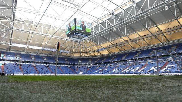 Blick in die Veltins-Arena in Gelsenkirchen.