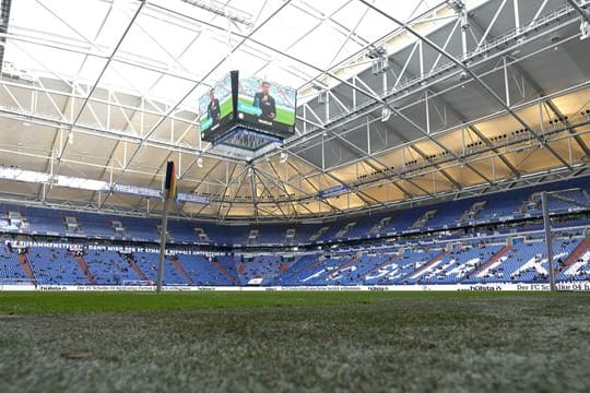 Blick in die Veltins-Arena in Gelsenkirchen.