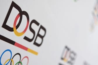 Das Logo des Deutschen Olympischen Sportbundes (DOSB).