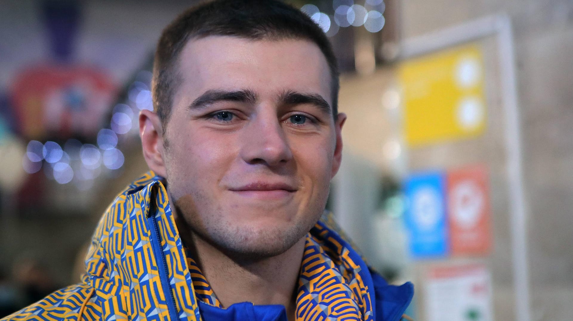 Vladyslav Heraskevych: Er hat die Ukarine bei den Olympischen Winterspielen in Peking vertreten.