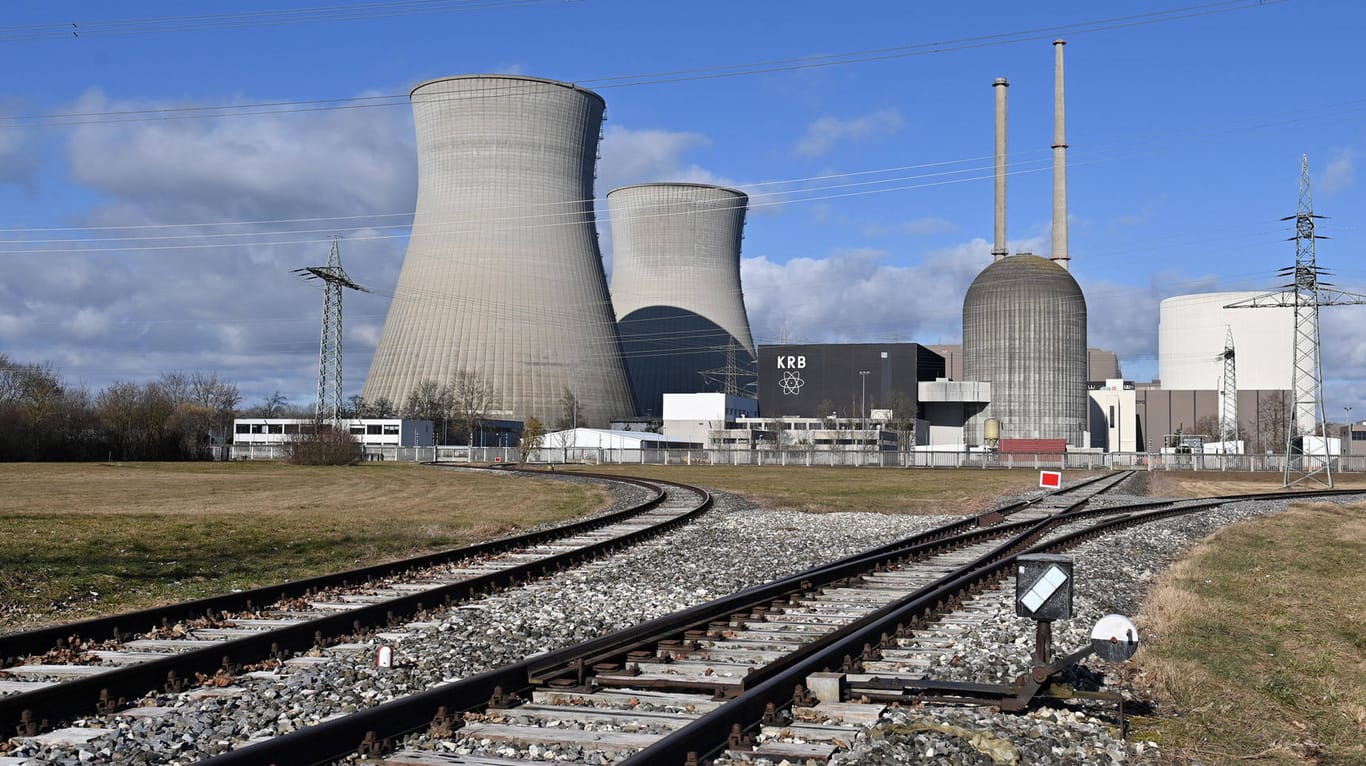 Das AKW in Grundmemmingen wurde Ende Dezember 2021 abgeschaltet: Die letzten drei Kernkraftwerke sollen Ende 2022 vom Netz gehen.