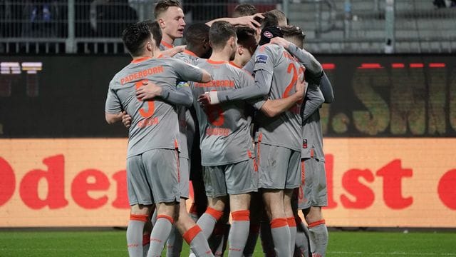 Der SC Paderborn setzte sich in Kiel durch.