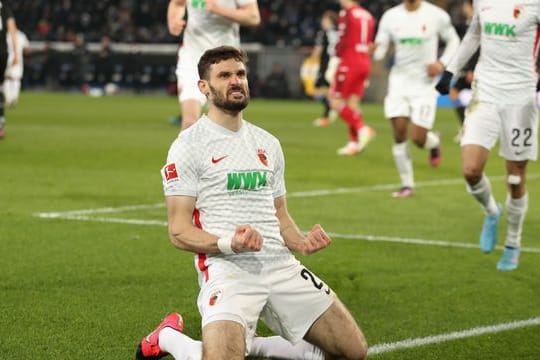 Augsburgs Matchwinner in Bielefeld: Daniel Caligiuri.