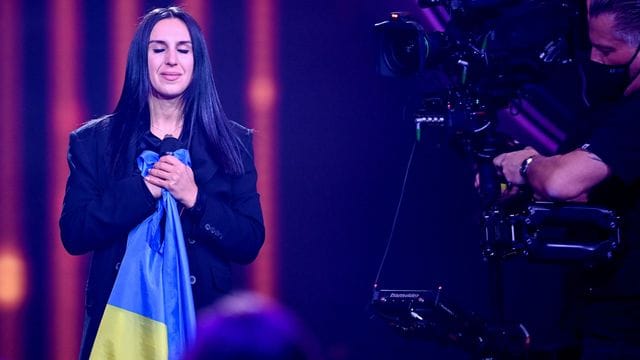 Die ukrainische Sängerin Jamala bei der Show "Germany 12 Points - der deutsche ESC-Vorentscheid".