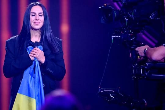 Die ukrainische Sängerin Jamala bei der Show "Germany 12 Points - der deutsche ESC-Vorentscheid".