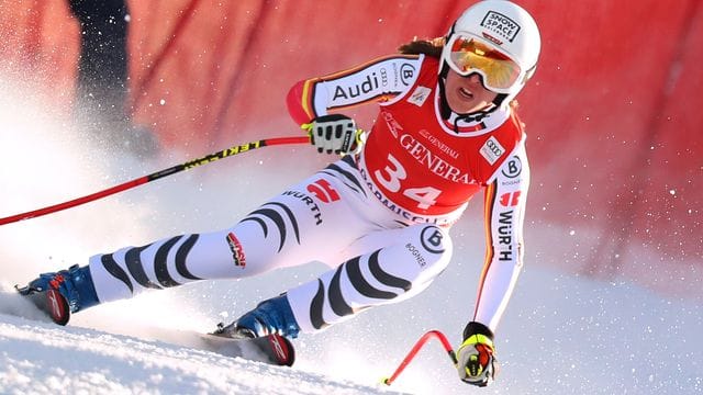 Kira Weidle ist beim Super-G in Lenzerheide die einzige deutsche Starterin.