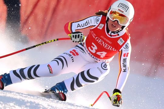 Kira Weidle ist beim Super-G in Lenzerheide die einzige deutsche Starterin.