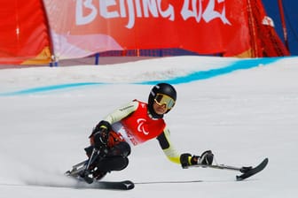 Anna-Lena Forster in Aktion: Die deutsche Fahnenträgerin sorgte für einen gelungen Start in die Paralympics.