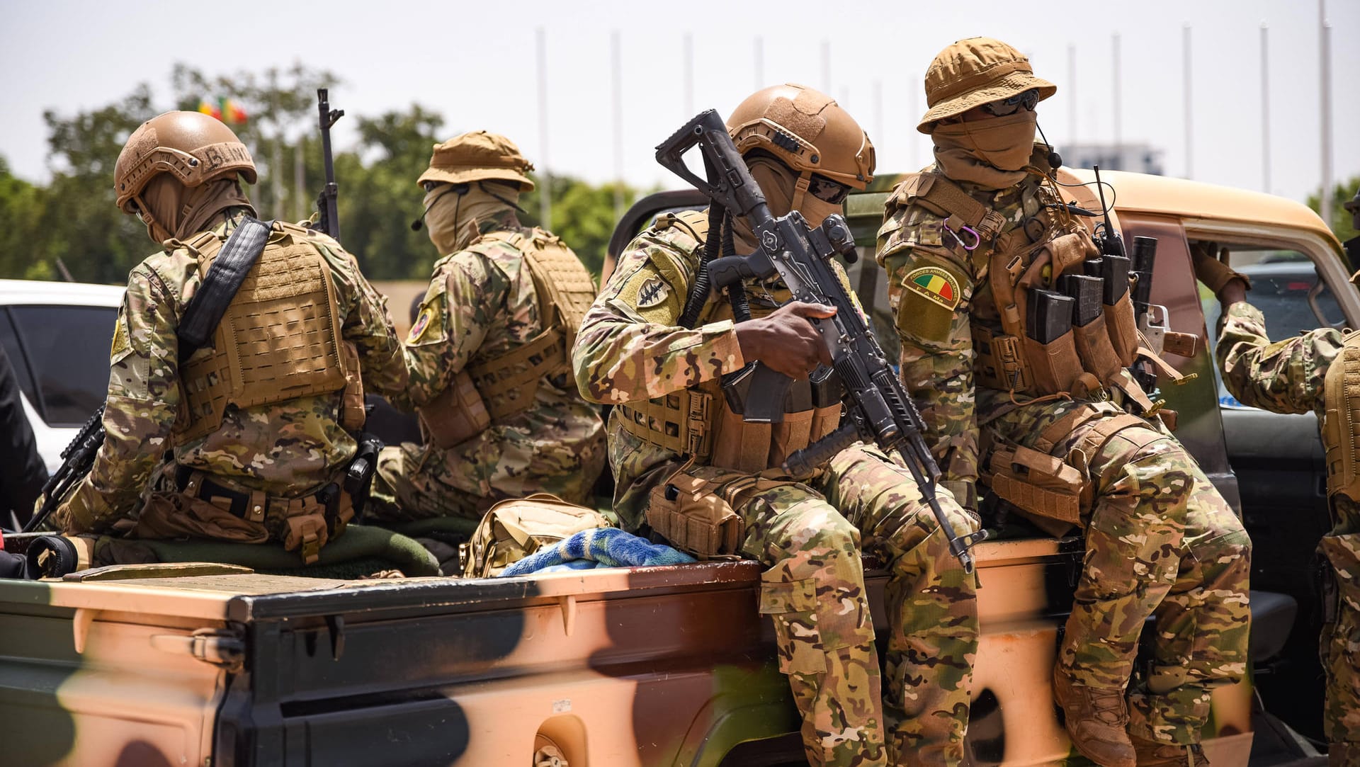 Soldaten in Mali (Archivbild): 27 Menschen wurden bei einem Terrorangriff getötet.