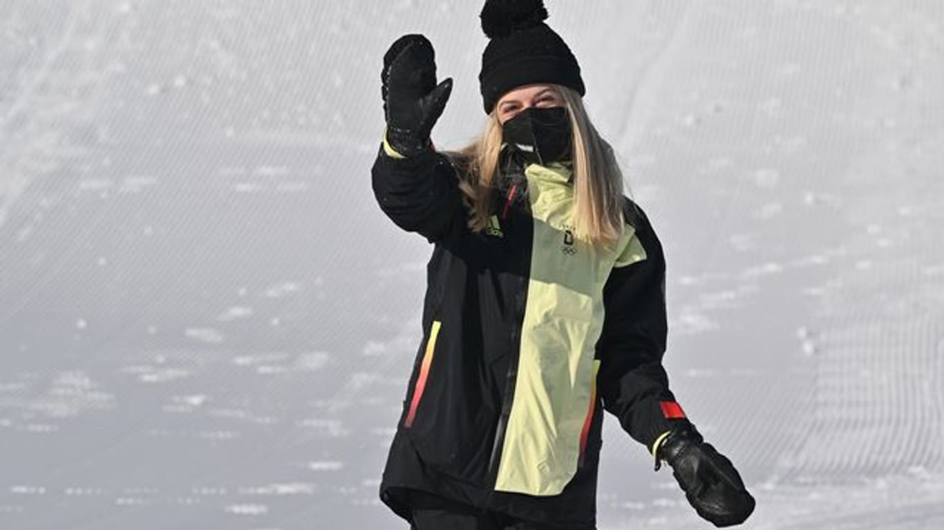 Ski-Freestylerin Aliah Delia Eichinger fuhr den ersten Weltcup-Podestplatz ihrer Karriere ein.