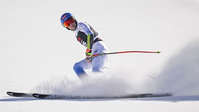 Meldete sich nach Olympia zurück: Mikaela Shiffrin aus den USA.