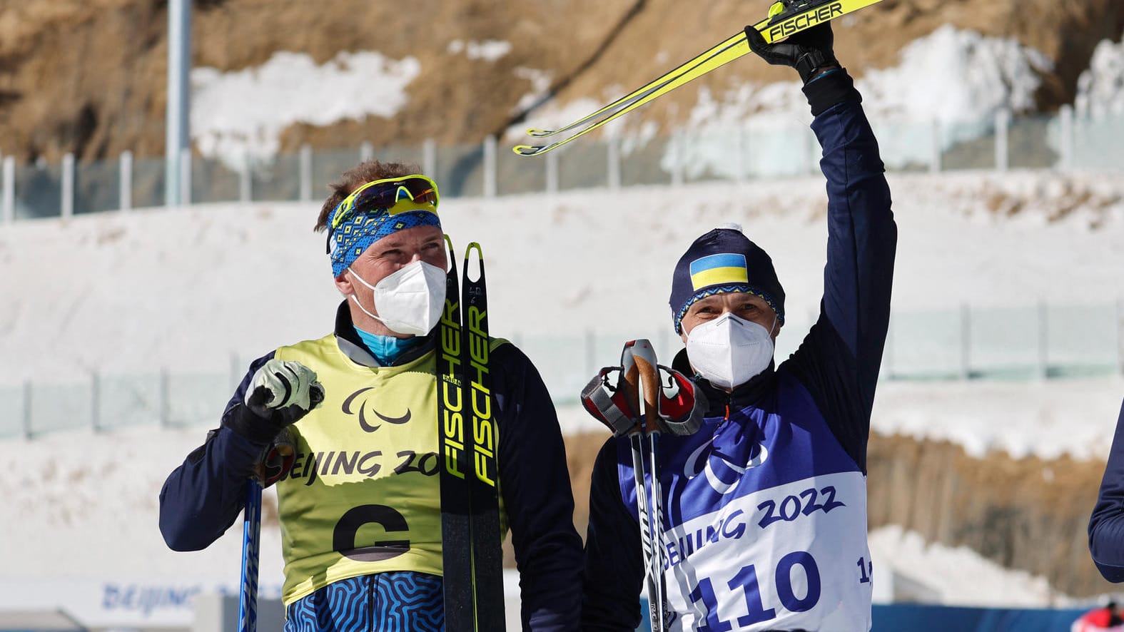 Para-Olympiasieger Vitali Lukianenko bejubelt seinen Sieg: Die Ukraine erlebte einen starken Start in die Spiele.