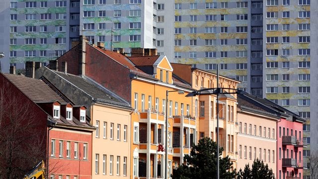 Wohnblöcke an der Frankfurter Allee Wohnblöcke an der Frankfurter Allee
