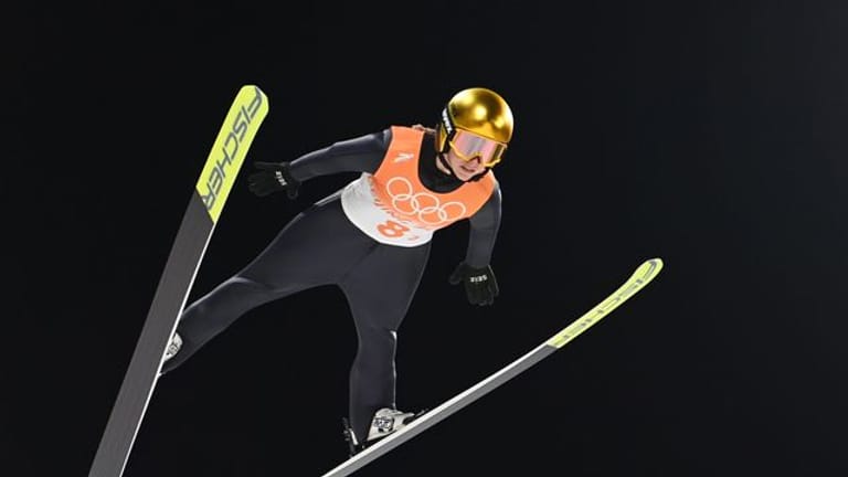 Skispringerin Katharina Althaus wurde Fünfte in Oslo.