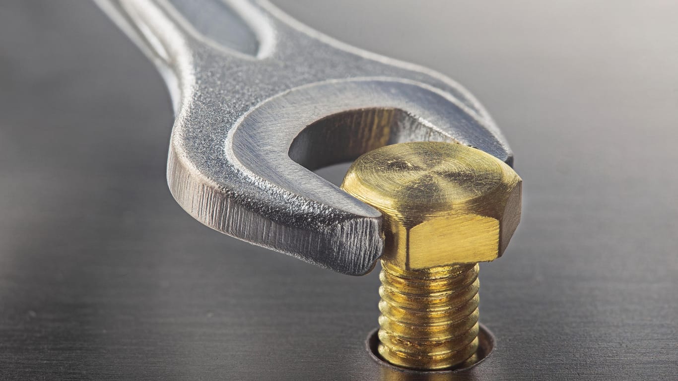 Werkzeug: Der Schraubenschlüssel gehört in jeden gut soriterten Werkzeugkasten.